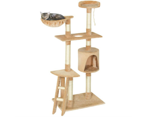 FaFurn - 59" Cat Tree in Beige