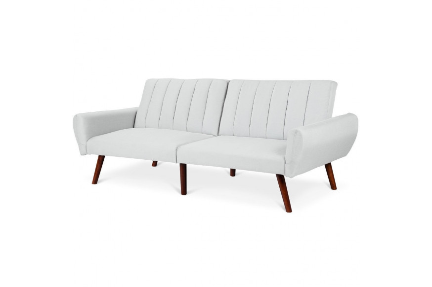 FaFurn™ Modern Sofa-Bed - Gray, Linen