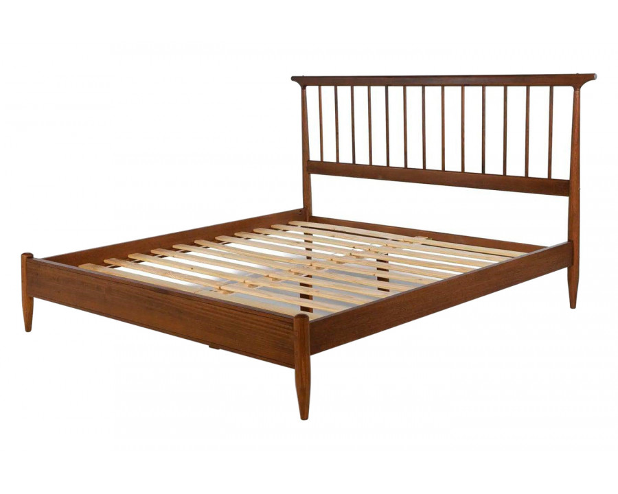 FaFurn - Platform Bed with Headboard (MIDWALBED523794)