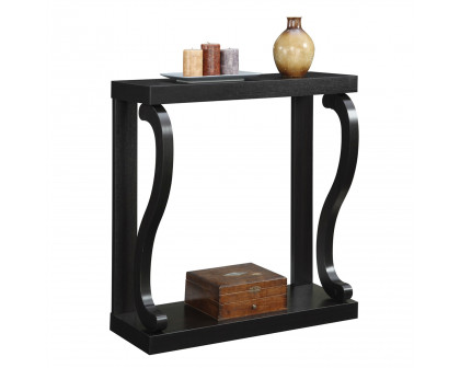 FaFurn - Modern Curved Legs Console Table in Espresso