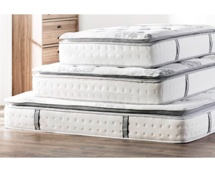 FaFurn 12-Inch Medium Firm Pillow Top Hybrid Mattress in a Box - Full Size