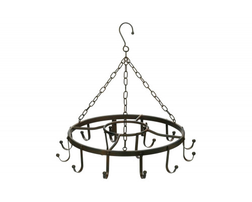 FaFurn - Modern Industrial Circular Hanging Pot Rack