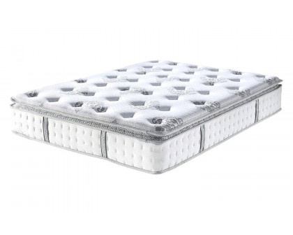 FaFurn - Medium Firm Pillow Top Hybrid Mattress in a Box