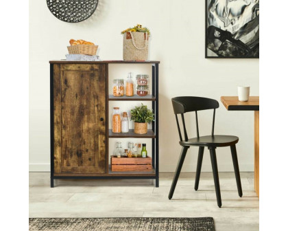 FaFurn - Sideboard Buffet in Black, Wood