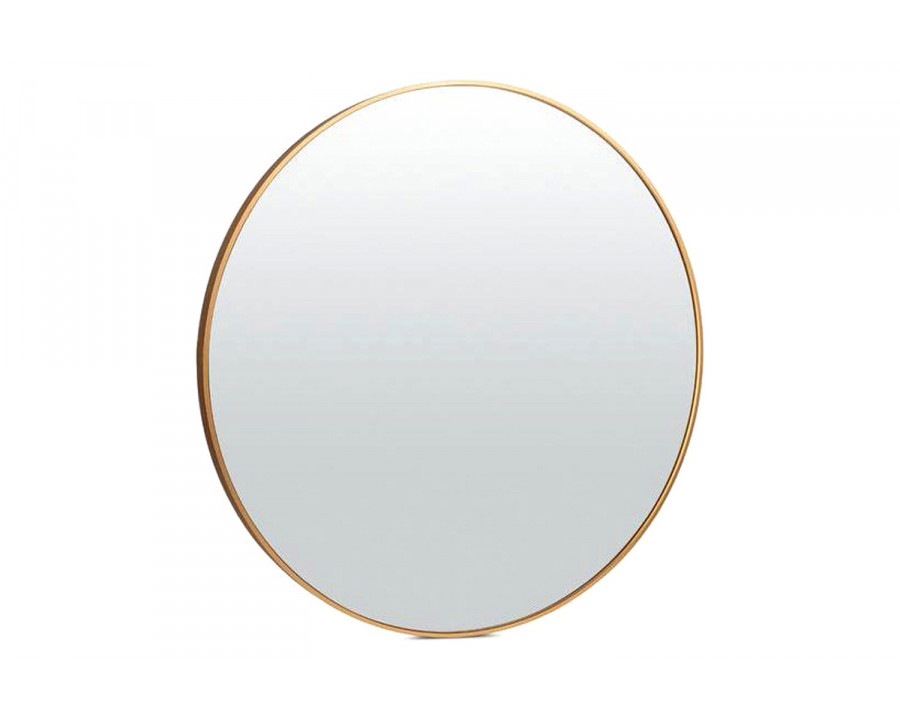 FaFurn - Round Bathroom Vanity Wall Mirror Frame