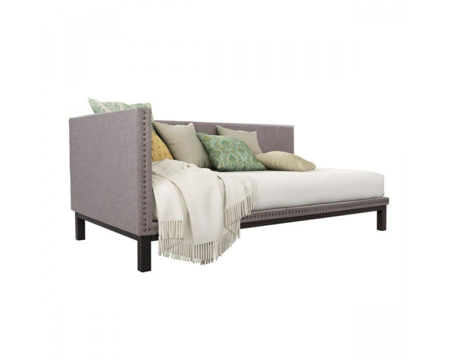 FaFurn - Modern Daybed in Gray, Fabric