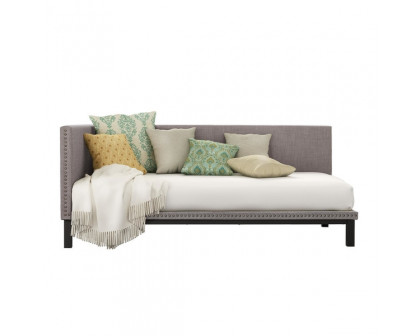 FaFurn - Modern Daybed in Gray, Fabric