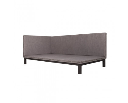 FaFurn - Modern Daybed in Gray, Fabric