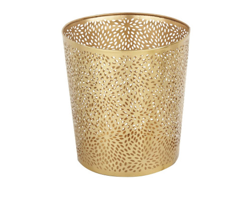 FaFurn - 1,3 Gallon Trash Can in Gold