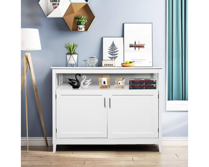 FaFurn - Sideboard Buffet with Open Storage Shelf