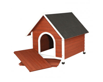 FaFurn - Medium Dog House with Asphalt Shingles