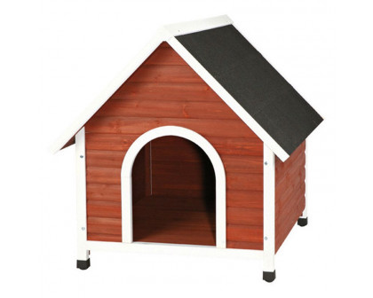 FaFurn - Medium Dog House with Asphalt Shingles