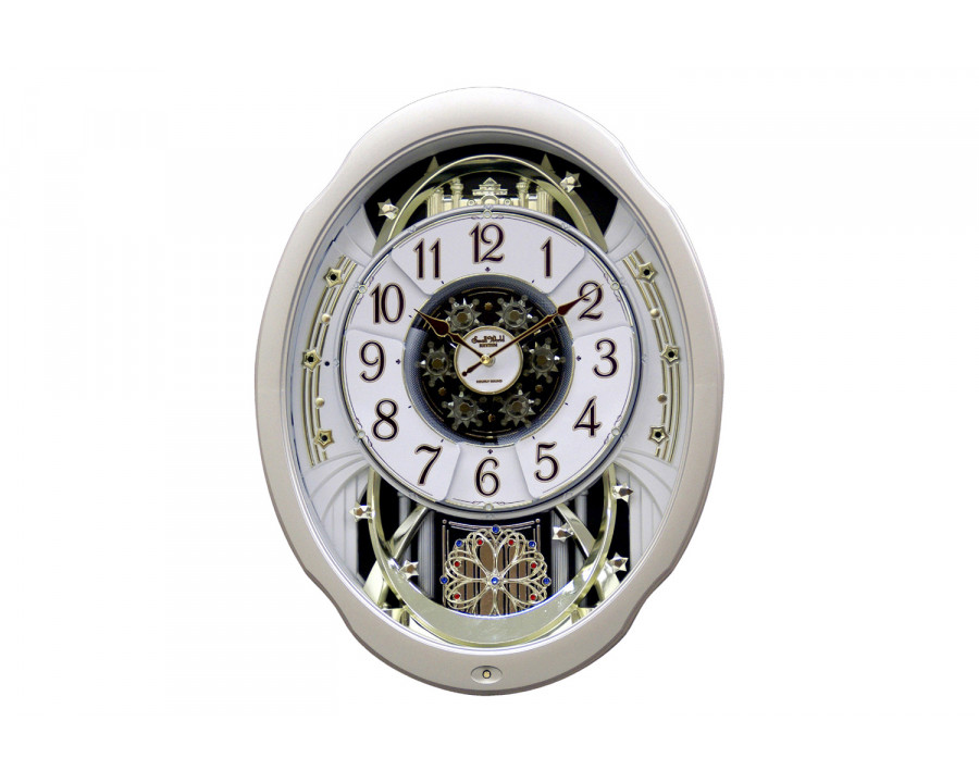 FaFurn - Moving Face Pendulum Wall Clock Plays Melodies Every Hour