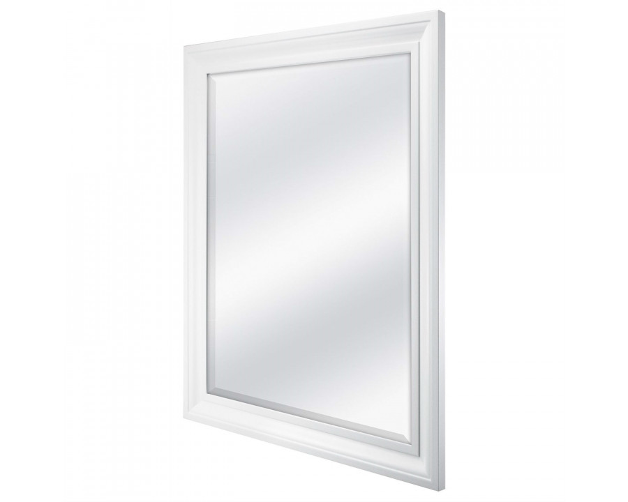 FaFurn Rectangular Mirror with 1-inch Bevel and Frame