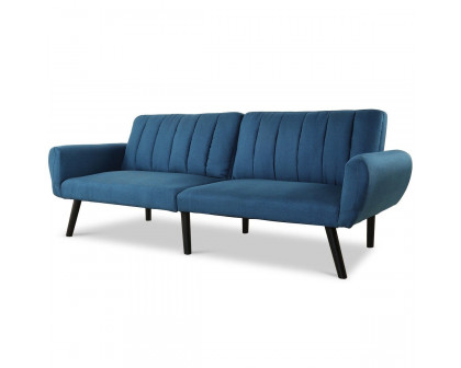 FaFurn™ Modern Sofa-Bed - Navy Blue, Linen