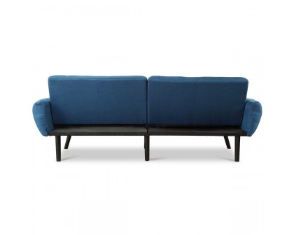 FaFurn™ Modern Sofa-Bed - Navy Blue, Linen