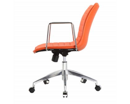 FaFurn Office Chair with Metal Arms - Orange