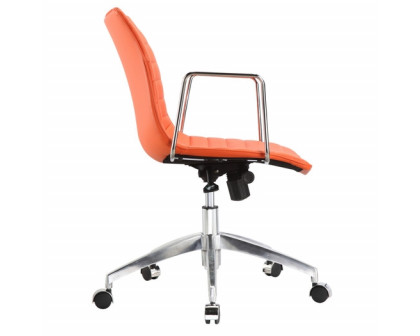 FaFurn Office Chair with Metal Arms - Orange