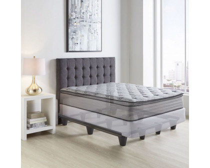 FaFurn - Cal/Queen Size Bed Frame in Charcoal, Metal