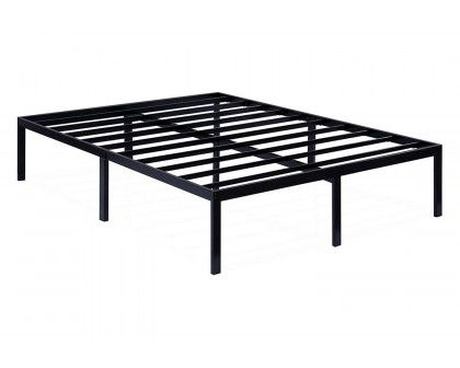 FaFurn - King Size 16-Inch High Heavy Duty Metal Platform Bed Frame