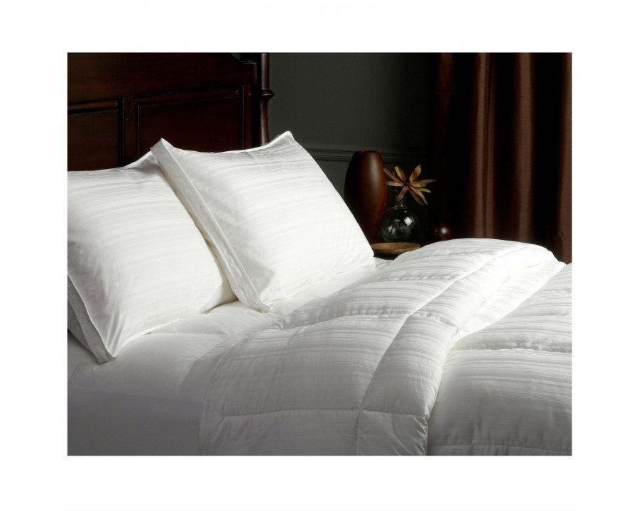 FaFurn - King Size Comforter Set in White, Cotton