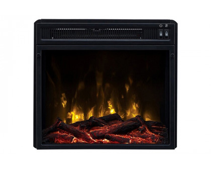 FaFurn Farmhouse TV Entertainment Electric Fireplace - Rustic Pine