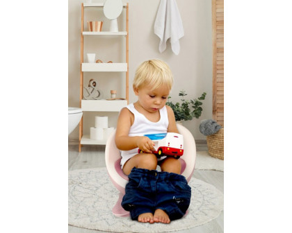 FaFurn - Pink Toddler Potty Splash Proof Training Toilet