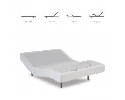 FaFurn - Adjustable Queen Size Bed Base with Remote