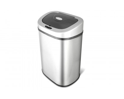 FaFurn - Stainless Steel 21-Gallon Kitchen Trash Can with Motion Sensor Lid