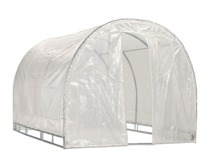 FaFurn - Polytunnel Hoop House Style Greenhouse (8" X 8")