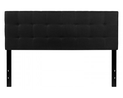 FaFurn - Modern Fabric Upholstered Panel Headboard