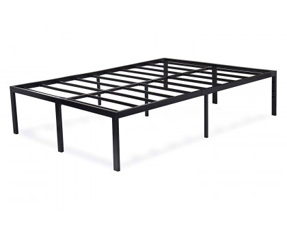 FaFurn 18-Inch High Rise Heavy Duty Metal Platform Bed Frame - Queen Size