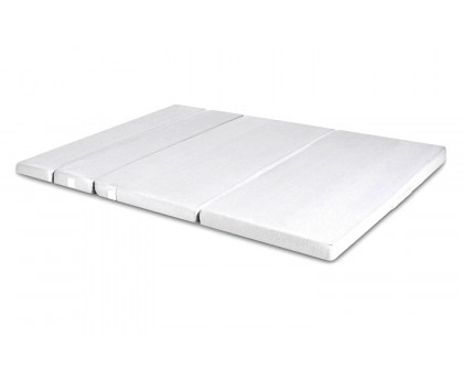 FaFurn - Queen Size 4-Inch Thick Folding Guest Bed Mattress