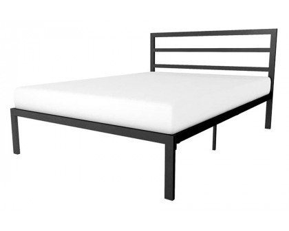 FaFurn - Metal Platform Bed Frame with Headboard Included