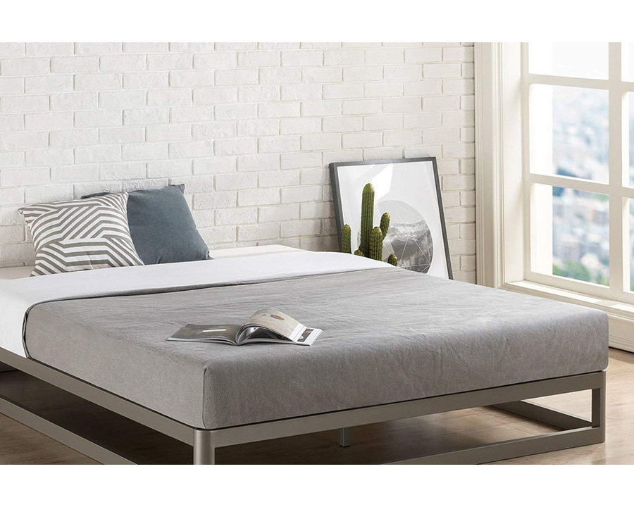 FaFurn - Modern Heavy Duty Low Profile Metal Platform Bed Frame