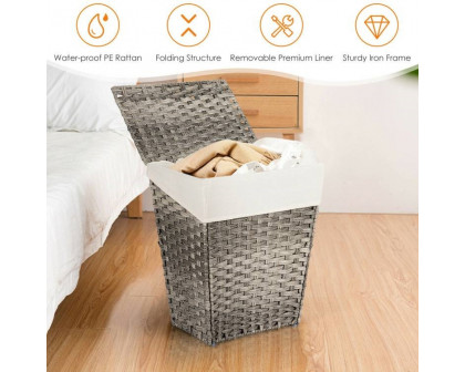 FaFurn - Foldable Laundry Hamper Basket with Liner