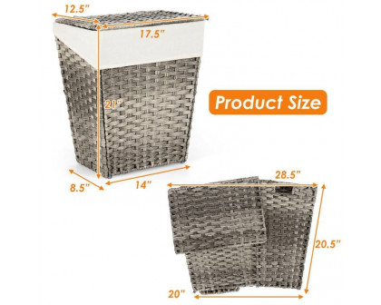 FaFurn - Foldable Laundry Hamper Basket with Liner