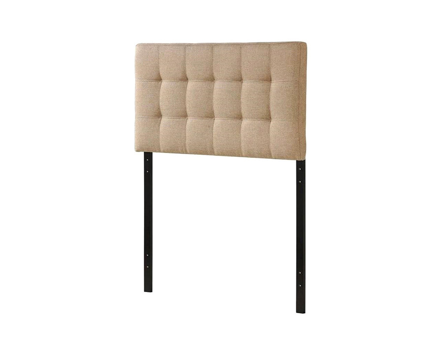 FaFurn Modern Fabric Tufted Upholstered Headboard - Twin Size