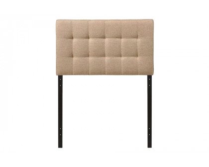 FaFurn Modern Fabric Tufted Upholstered Headboard - Twin Size