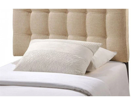 FaFurn Modern Fabric Tufted Upholstered Headboard - Twin Size