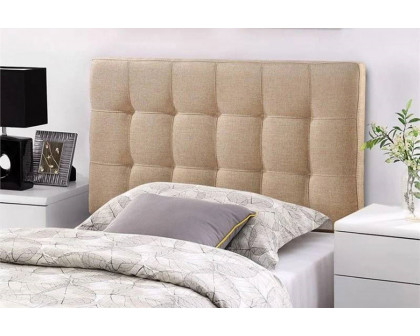 FaFurn Modern Fabric Tufted Upholstered Headboard - Twin Size