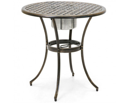 FaFurn - Bistro Set in Antique Copper