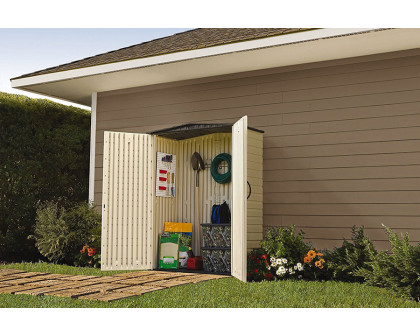 FaFurn - Outdoor 4.5-Ft X 2-Ft Study Double Walled Storage Shed