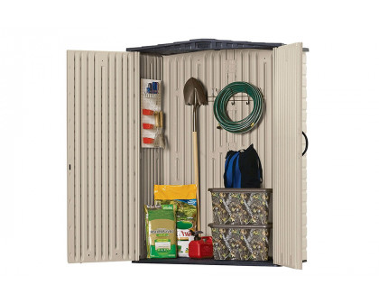 FaFurn - Outdoor 4.5-Ft X 2-Ft Study Double Walled Storage Shed