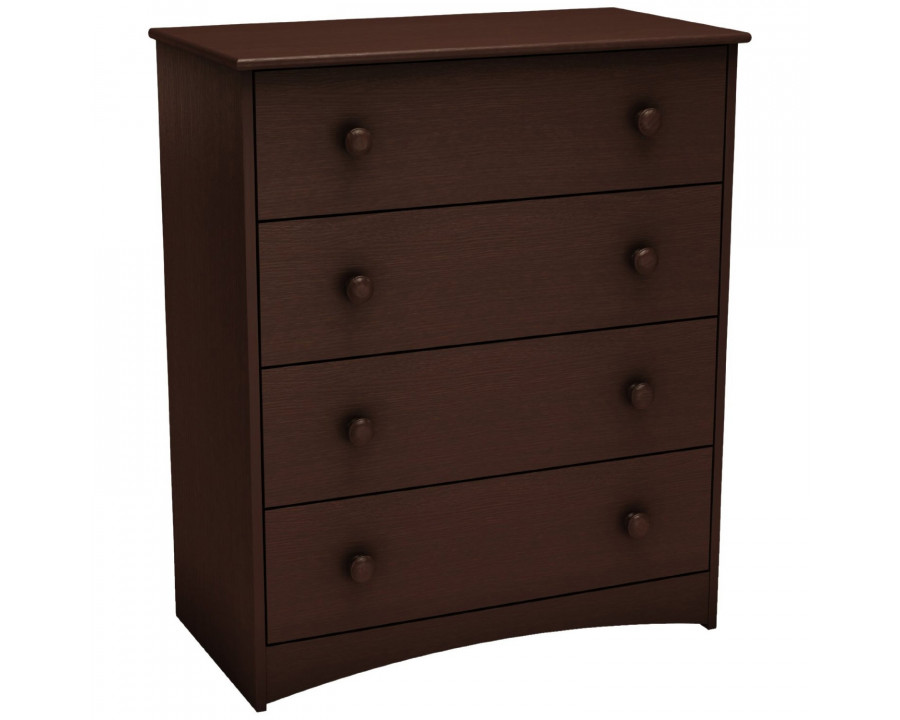 FaFurn - 4-Drawer Chest in Espresso