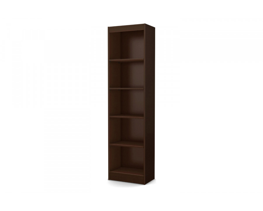 FaFurn - 5-Shelf Narrow Bookcase