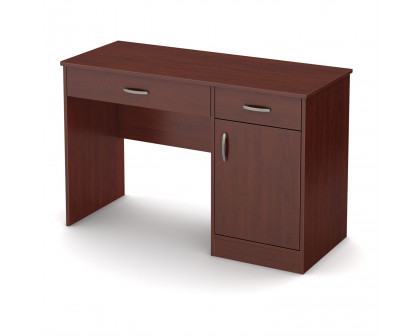 FaFurn - Modern Computer Desk in Royal Cherry, Wood