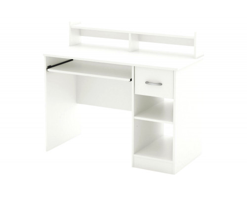 FaFurn Contemporary Home Office Computer Desk - White