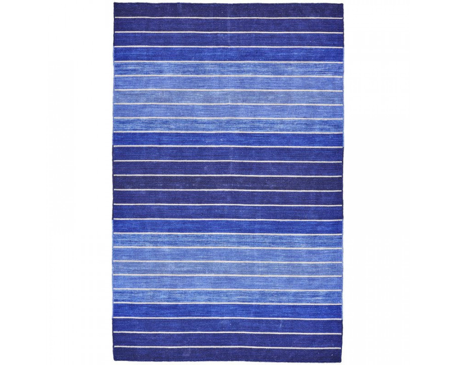 FaFurn - Hand-Tufted Rug in Blue