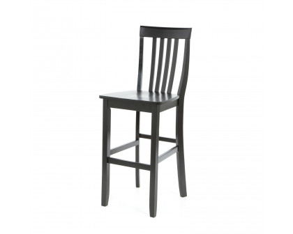 FaFurn - Set of 2 Barstool in Black